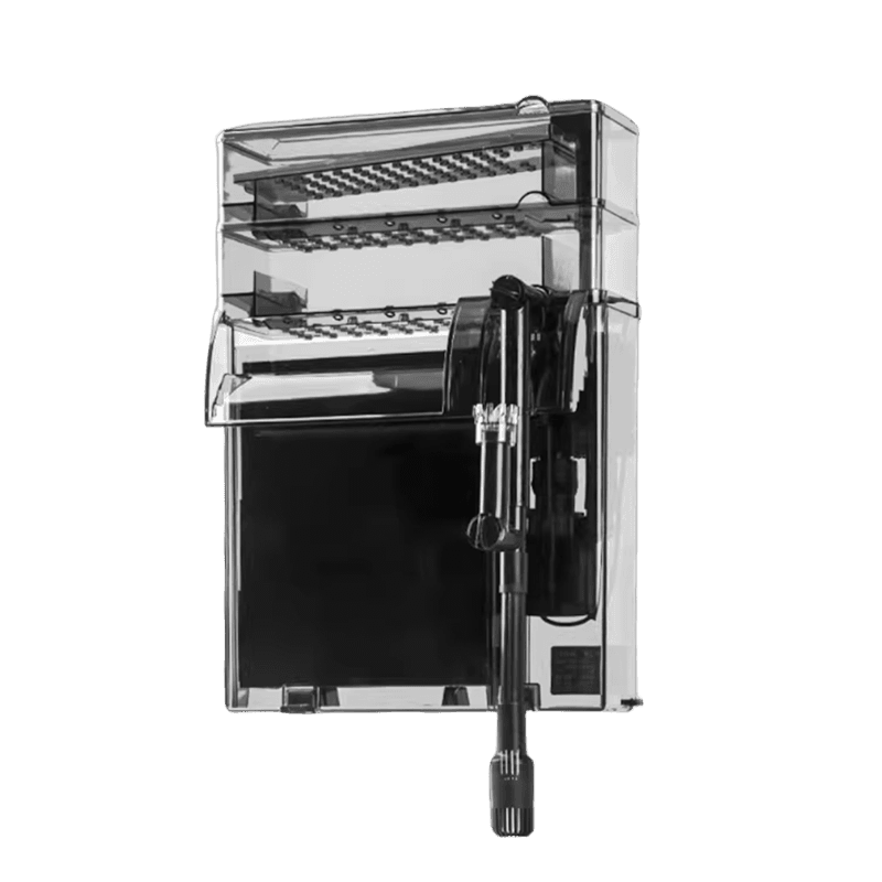 Fish tank waterfall drip box filter